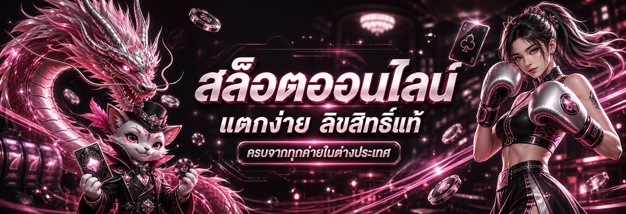 แบนเนอร์สล็อตออนไลน์ PG และ JILI ที่ 168 CLUB